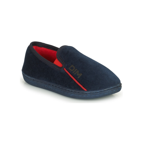 Shoes Children Slippers DIM D BURT C Marine / Red