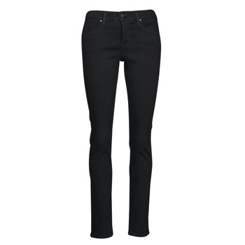 Clothing Women slim jeans Levi's 312 SHAPING SLIM Black