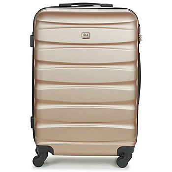 Bags Hard Suitcases David Jones CHAUVETTINI 72L Gold