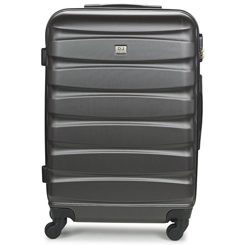 Bags Hard Suitcases David Jones CHAUVETTINI 72L Grey / Anthracite