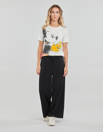 Clothing Women Wide leg / Harem trousers Desigual PANT_LIMA Black