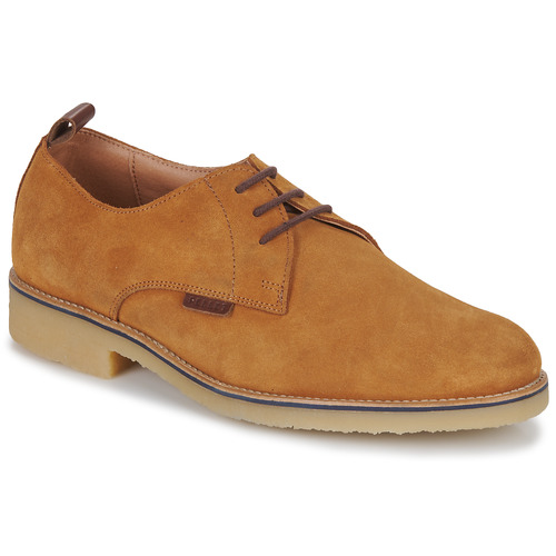 Shoes Men Derby shoes Pellet GREG Velvet / Camel