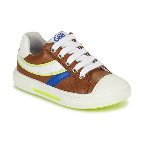 Shoes Boy Low top trainers GBB BATINO Brown