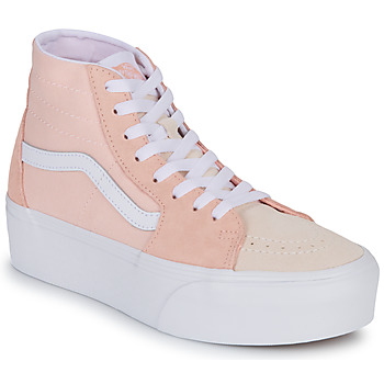 Shoes Women High top trainers Vans SK8-Hi TAPERED STACKFORM Peach