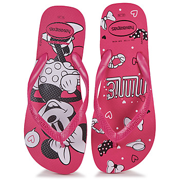 Shoes Flip flops Havaianas TOP DISNEY Pink