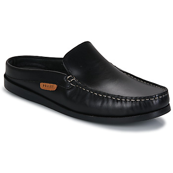 Shoes Men Mules Pellet MAXIME Veal / Pull / Cup / Black