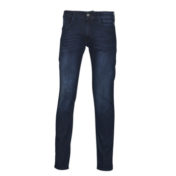 Clothing Men slim jeans Replay ANBASS Blue / Dark