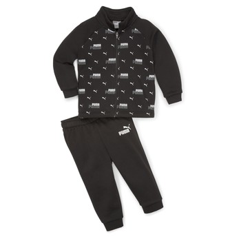 Clothing Children Sets & Outfits Puma MINICATS AOP JOGGER Black