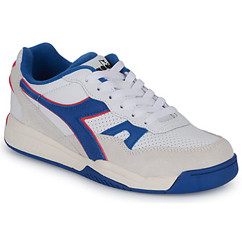 Shoes Low top trainers Diadora WINNER SL White / Red / Blue