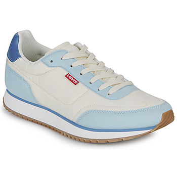 Shoes Women Low top trainers Levi's STAG RUNNER S White / Blue