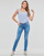 Clothing Women straight jeans Le Temps des Cerises PULP REGULAR KANA Blue