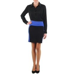 Clothing Women Skirts La City JMILBLEU Black / Blue