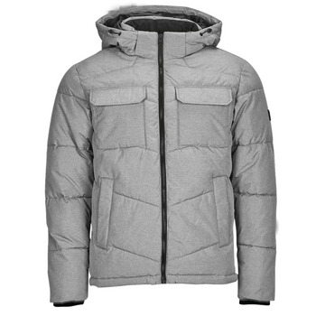 Clothing Men Parkas Jack & Jones JJMASON PUFFER JACKET Grey