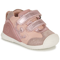 Shoes Girl Low top trainers Biomecanics BIOGATEO CASUAL Pink