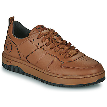 Shoes Men Low top trainers HUGO Kilian_Tenn_grpu Cognac