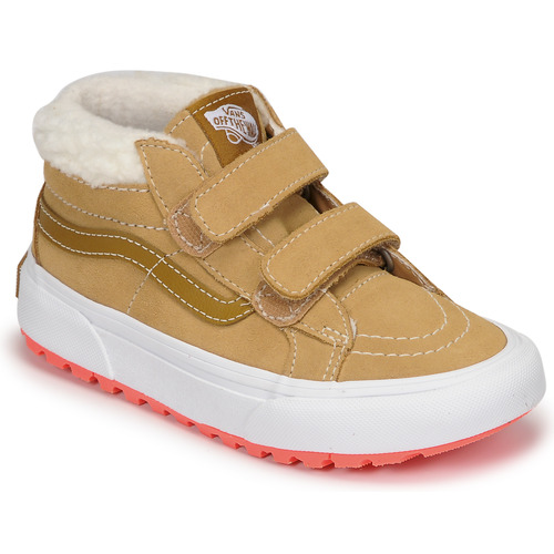 Shoes Girl High top trainers Vans UY SK8-Mid Reissue V MTE-1 Cognac