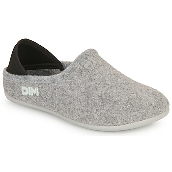 Shoes Women Slippers DIM D CABAXE REC C Grey / Black