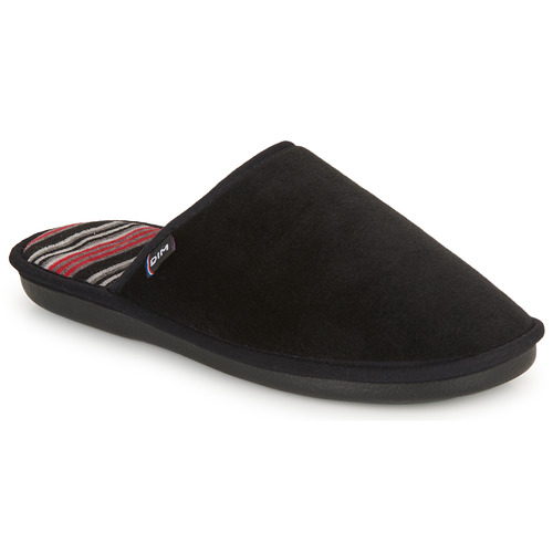 Shoes Men Slippers DIM D RORACE C Black / Red