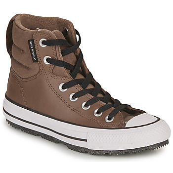 Shoes Boy High top trainers Converse CHUCK TAYLOR ALL STAR BERKSHIRE BOOT FLEECE Brown