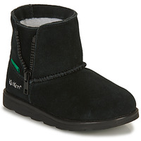 Shoes Girl Mid boots Kickers ALDIZA Black