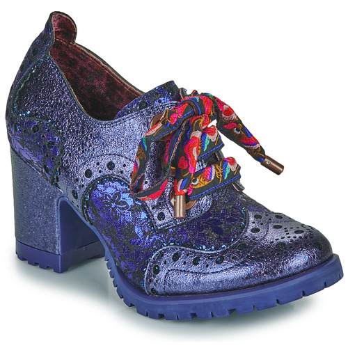 Shoes Women Derby shoes Irregular Choice GLITTER GRUGE Marine