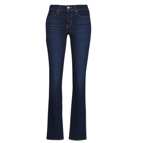 Clothing Women straight jeans Levi's 314 SHAPING STRAIGHT Marine