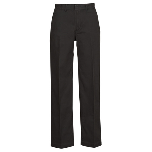 Clothing Women 5-pocket trousers Levi's BAGGY TROUSER Black