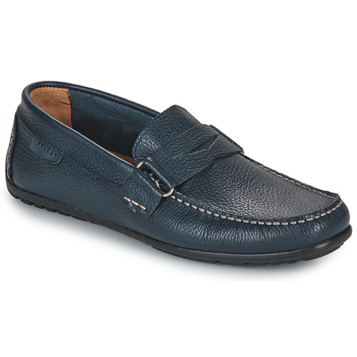 Shoes Men Loafers Pellet NECO Veal / Seed / Marine