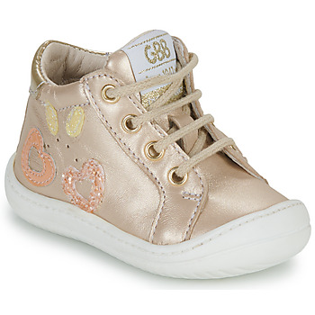 Shoes Girl High top trainers GBB FLEXOO LOVELY Gold