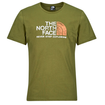 Clothing Men short-sleeved t-shirts The North Face S/S RUST 2 Kaki