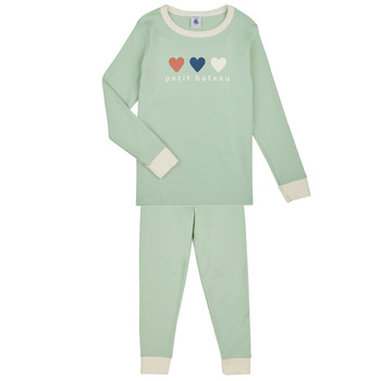 Clothing Girl Sleepsuits Petit Bateau MAMIA Green