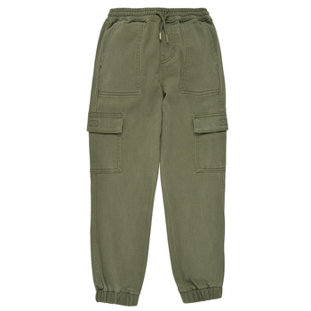 Clothing Boy Cargo trousers Levi's RELAXED DOBBY CARGO JOGGER Kaki