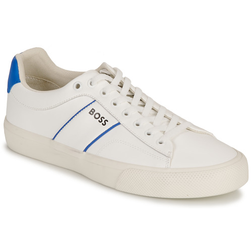 Shoes Men Low top trainers BOSS  Aiden_Tenn_flpp (289110) White