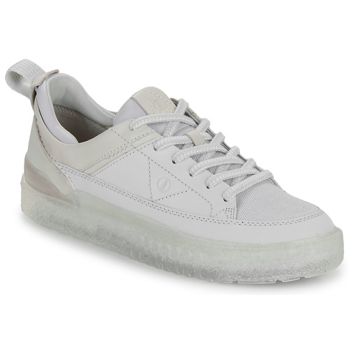 Shoes Men Low top trainers Clarks SOMERSET LACE White