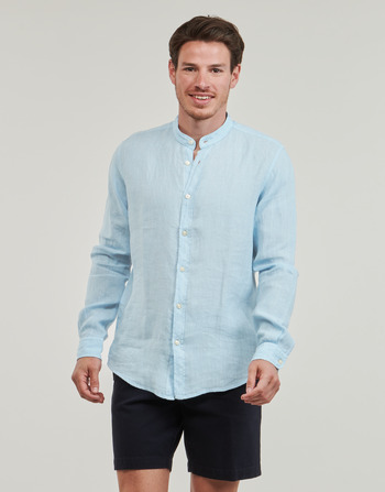 Clothing Men long-sleeved shirts BOSS Race_1 Blue / Sky