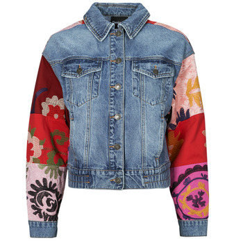 Clothing Women Denim jackets Desigual CHAQ_DANIELA Blue / Medium