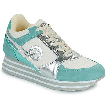 Shoes Women Low top trainers No Name PARKO JOGGER W Beige / Turquoise