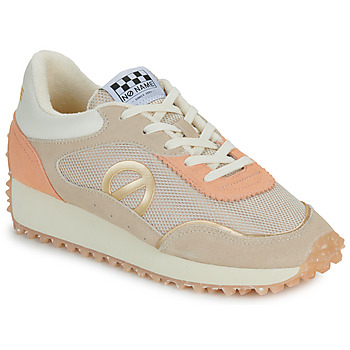 Shoes Women Low top trainers No Name PUNKY JOGGER W Beige / Coral