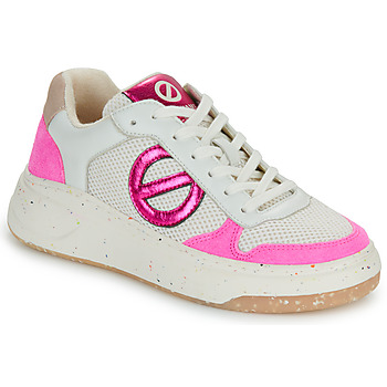 Shoes Women Low top trainers No Name BRIDGET SNEAKER W White / Pink