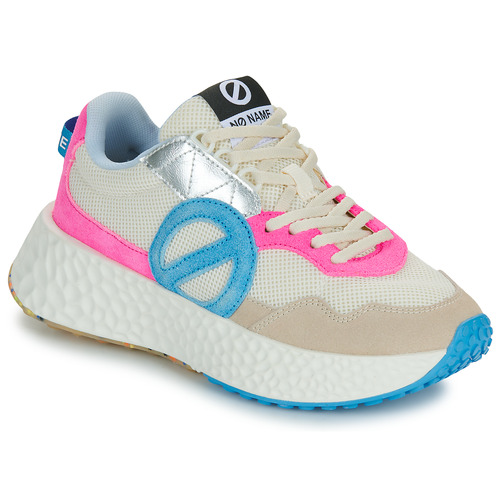 Shoes Women Low top trainers No Name CARTER JOGGER W Beige / Pink / Blue