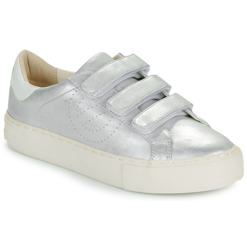 Shoes Women Low top trainers No Name ARCADE STRAPS PERFOS Silver