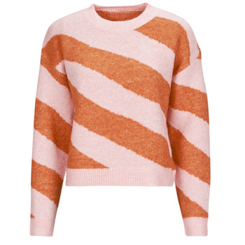 Clothing Women jumpers Betty London BIENO Camel / Pink