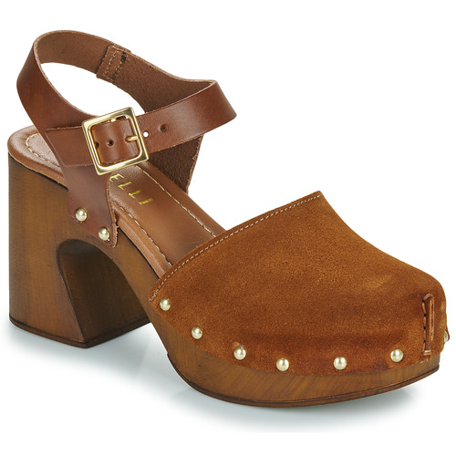 Shoes Women Clogs Fericelli ANEMONE Camel