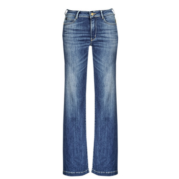 Clothing Women Flare / wide jeans Le Temps des Cerises BARCY Blue