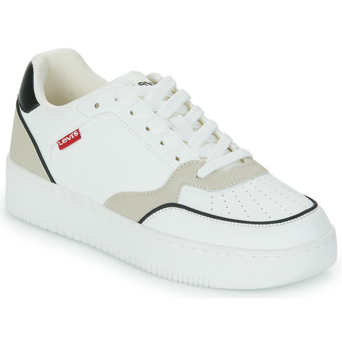 Shoes Women Low top trainers Levi's PAIGE White