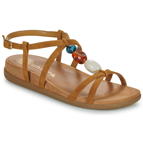 Shoes Women Sandals Unisa CUYEN Camel