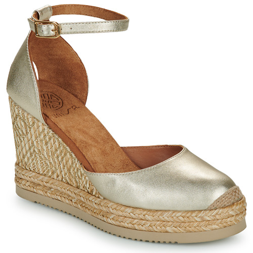 Shoes Women Sandals Unisa CAMEO Gold