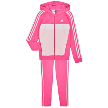 Clothing Girl Tracksuits Adidas Sportswear J 3S TIB FL TS Pink