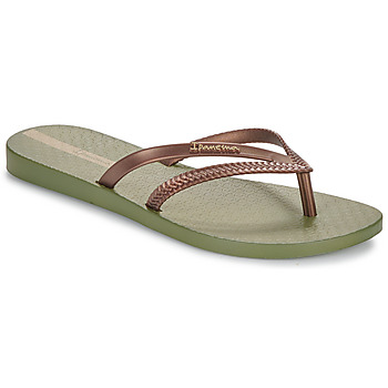 Shoes Women Flip flops Ipanema BOSSA FEM Kaki / Coppery