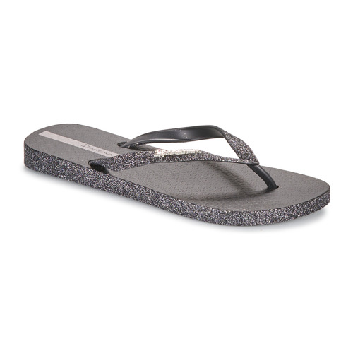 Shoes Women Flip flops Ipanema MAXI GLOW FEM Black / Glitter